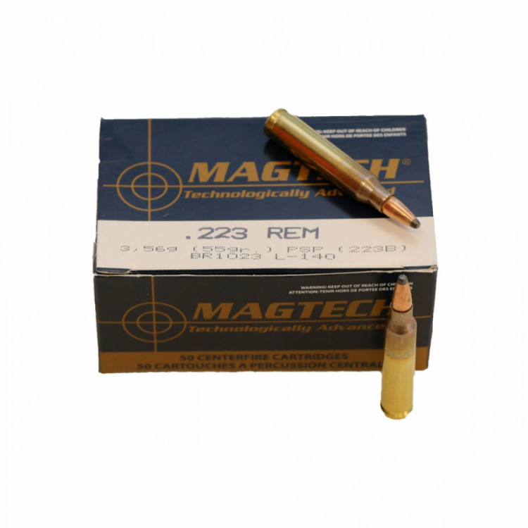 Náboj Magtech 223Rem PSP 55gr č.1