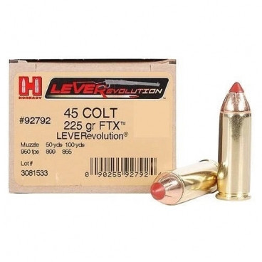 Náboje Hornady .45 Colt FTX 225 gr