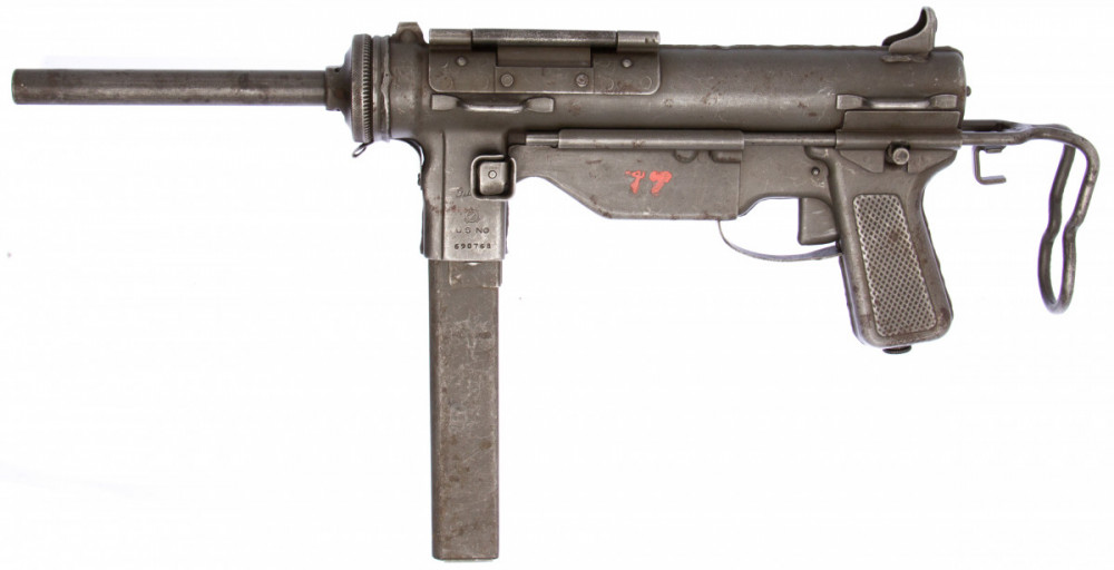 Samonabíjecí puška M3A1 - Grease Gun č.1