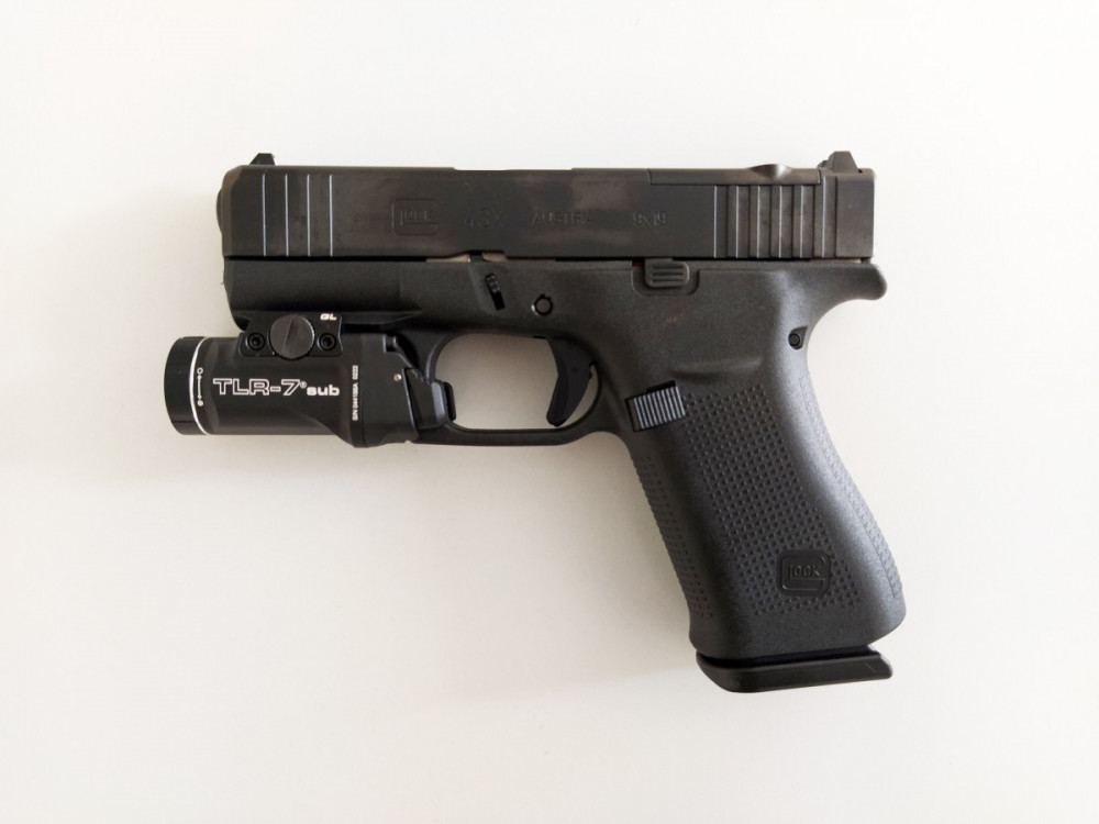 Pistole samonabíjecí Glock 43X MOS + TLR-7 sub č.1