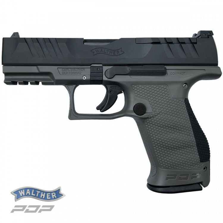 Pistole samonabíjecí Walther PDP Compact 4‘‘ Tungsten Grey č.1