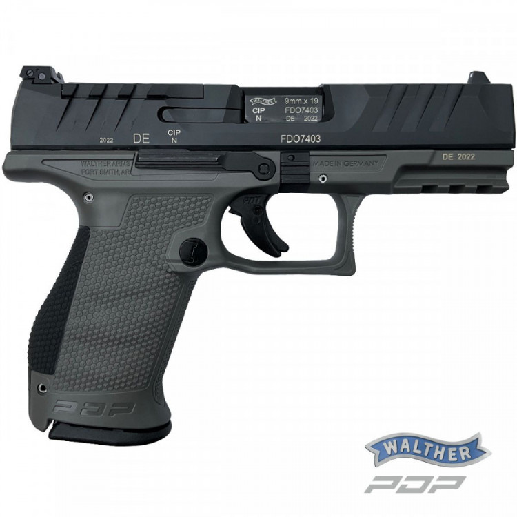 Pistole samonabíjecí Walther PDP Compact 4‘‘ Tungsten Grey č.2