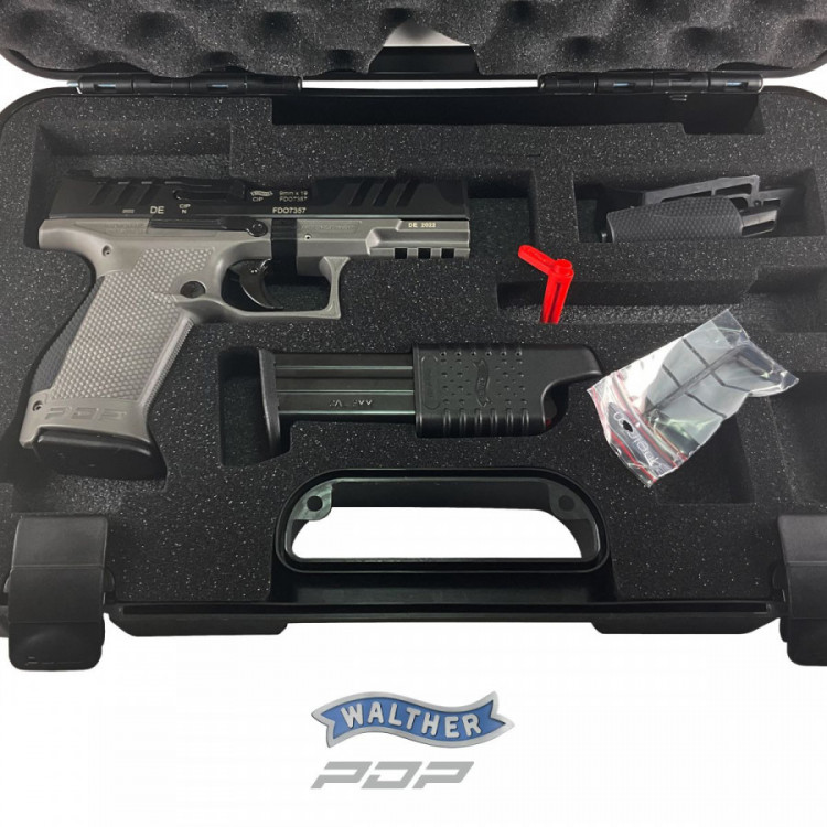 Pistole samonabíjecí Walther PDP Compact 4‘‘ Tungsten Grey č.7