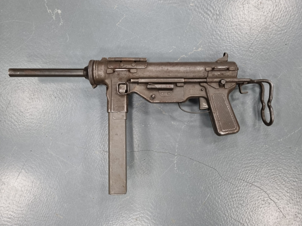 Samonabíjecí puška M3 - Grease Gun č.1