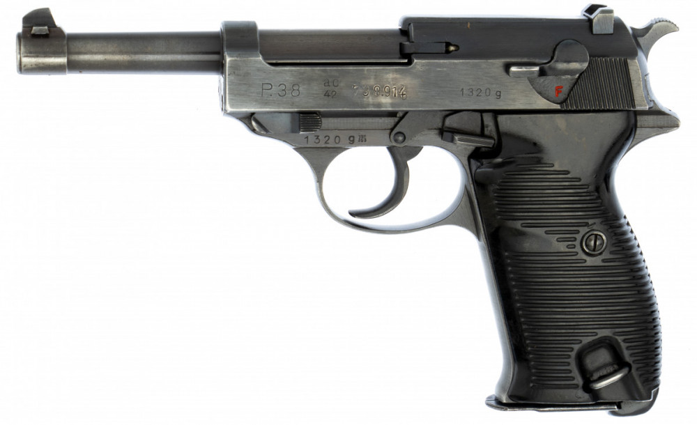 Pistole samonabíjecí Walther P38 + pouzdro - KOMISE