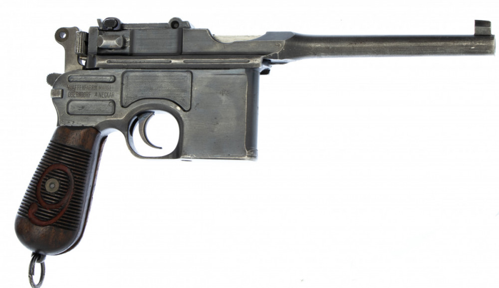 Pistole samonabíjecí Mauser C96 + pažba - 9mm Luger - KOMISE č.2