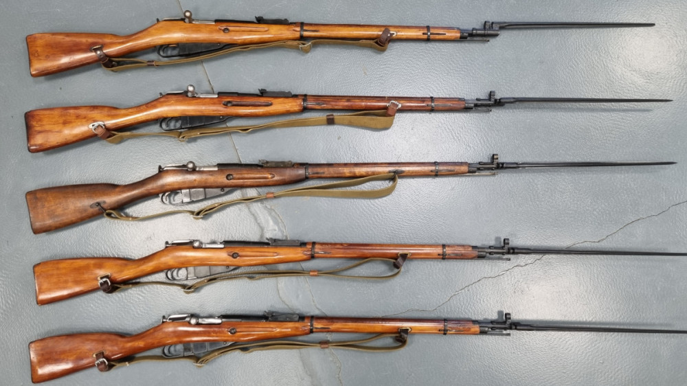 Puška opakovací Mosin 1891/30 - SET