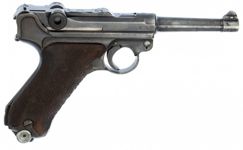 Pistole samonabíjecí Mauser P.08 s pouzdrem - KOMISE č.2