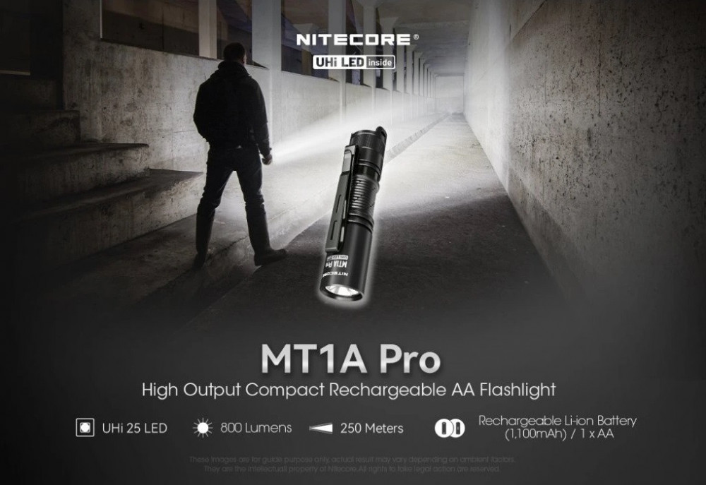 Svítilna NITECORE MT1A PRO - 800 lm č.5