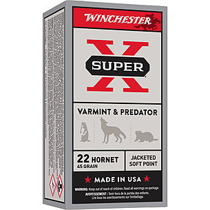 Náboje Winchester .22 Hornet Super-X Power Point č.1