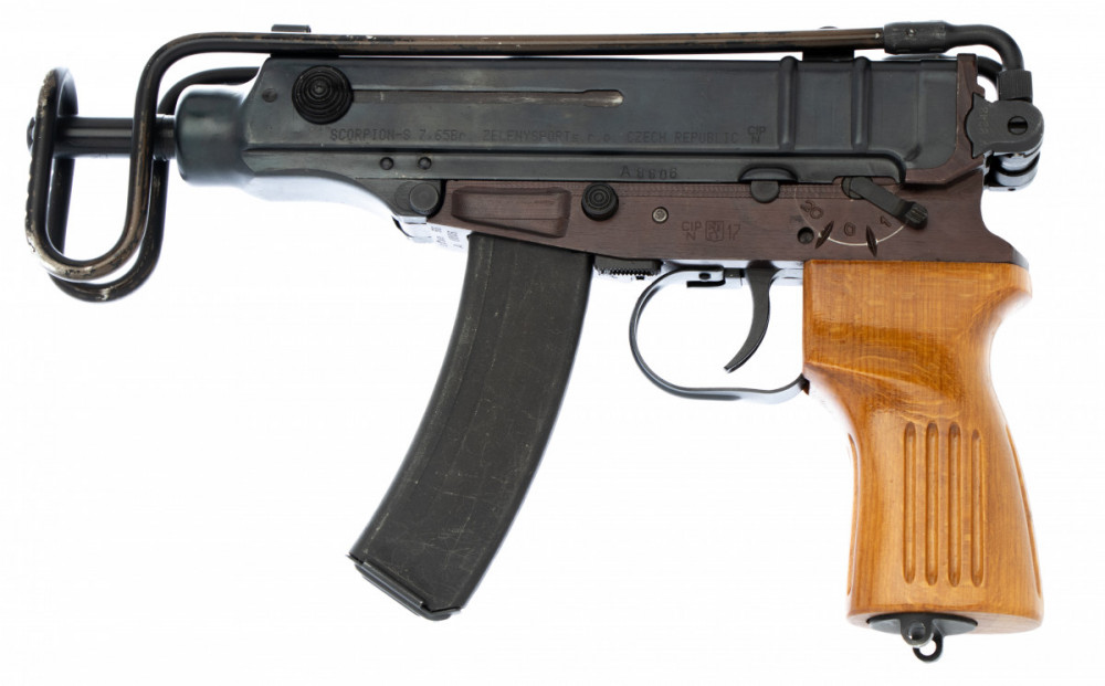 Pistole samonabíjecí CZ Skorpion 61 S - KOMISE č.1