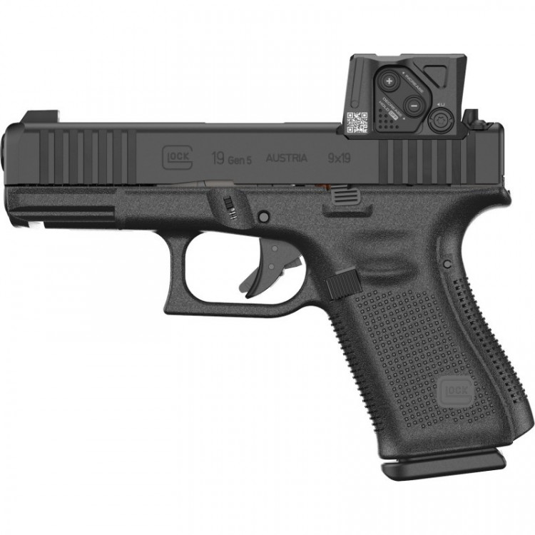 Pistole samonabíjecí Glock 19 Gen 5 A-CUT + Aimpoint COA č.1