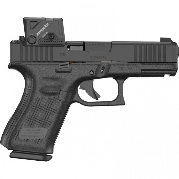 Pistole samonabíjecí Glock 19 Gen 5 A-CUT + Aimpoint COA č.2